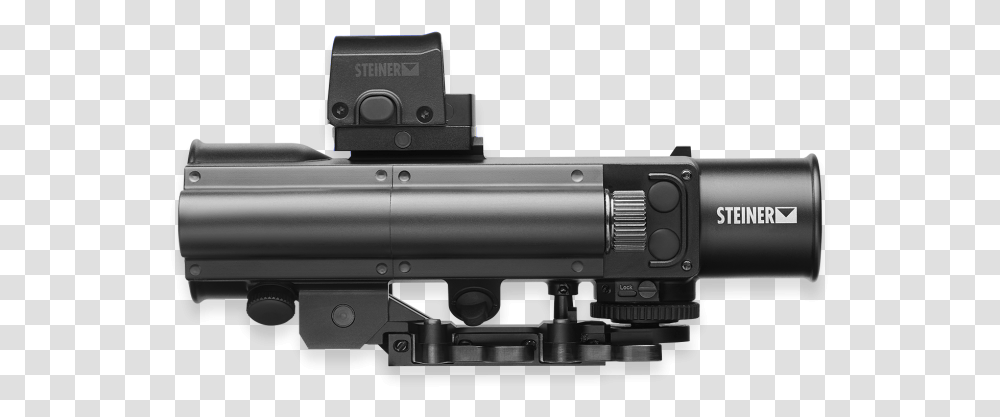 Ics Combat Sight Side View Facing Left Shown With Sniper Rifle, Camera, Electronics, Video Camera, Gun Transparent Png