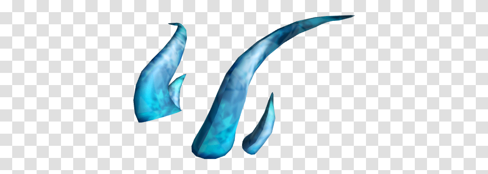 Icy Horns Rbxleaks Blue Ice Horns Roblox, Animal, Sea Life, Turquoise, Fish Transparent Png