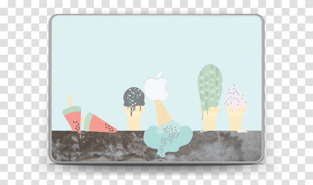 Icy Hot Ice Creams Skin For Iphone Or Samsung Gelato, Doodle, Drawing Transparent Png
