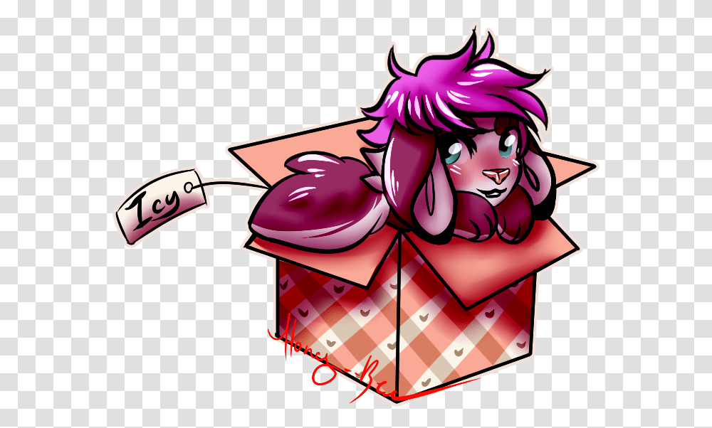 Icy In Box Gifted By Queen Cartoon Transparent Png