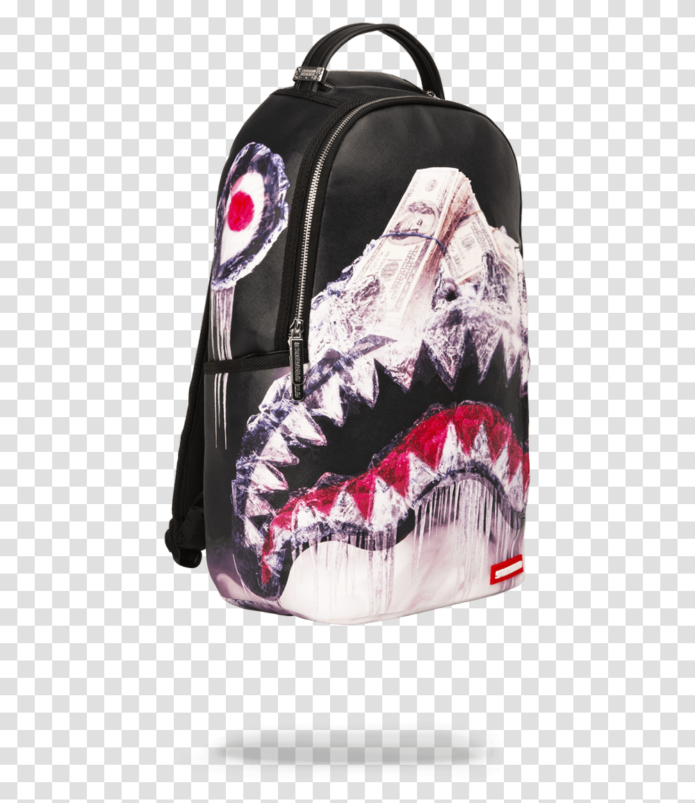 Icy Sprayground Shark, Purse, Coat, Machine Transparent Png