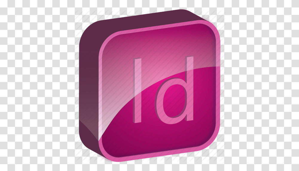 Id Adobe Indesign Icon 3d Indesign Logo, Text, Alphabet, Number, Symbol Transparent Png