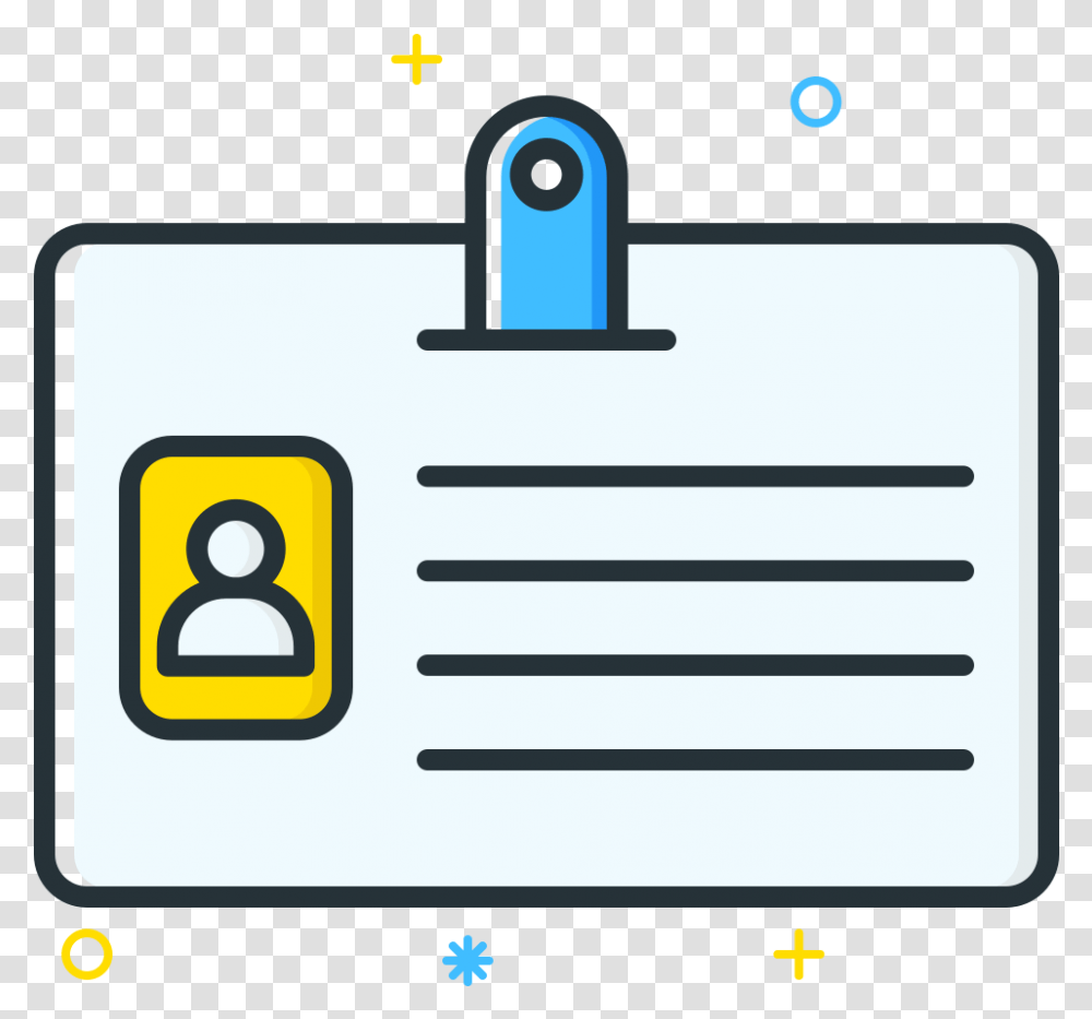 Id Card Icon, Security, Lock, Number Transparent Png