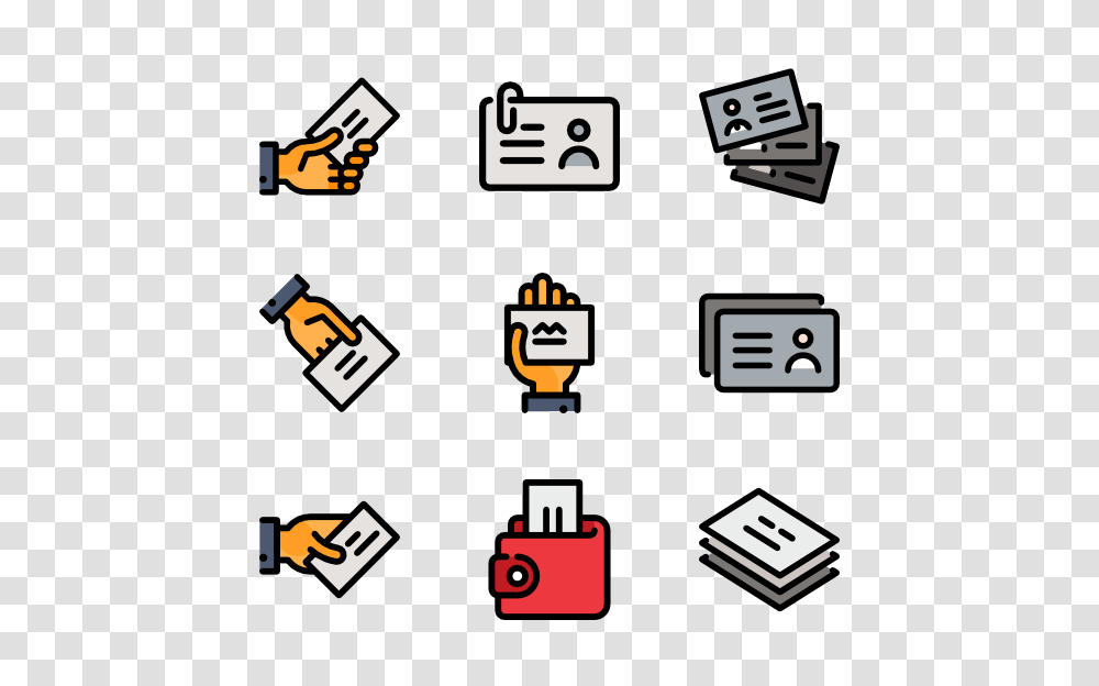 Id Card Icons, Alphabet, Label Transparent Png