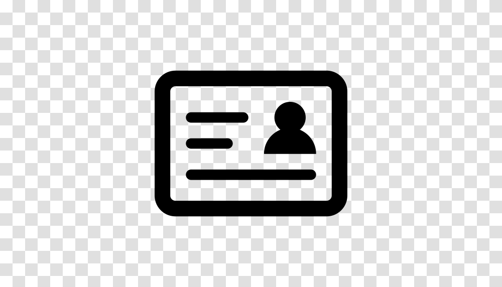 Id Card No Id Card Identification Icon With And Vector, Gray, World Of Warcraft Transparent Png