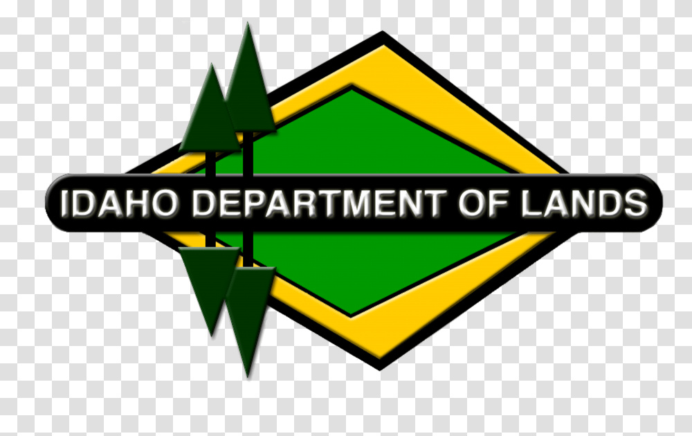Idaho Department Of Lands Logo Idaho Department Of Lands, Label, Triangle Transparent Png