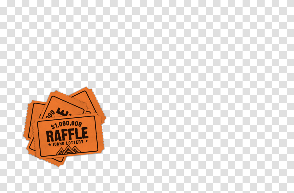 Idaho Lottery Scratch Draw Raffle, Label, Paper Transparent Png