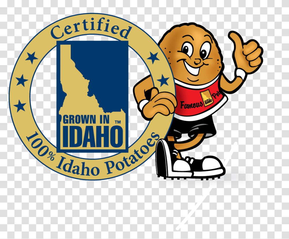 Idaho Potato Commission, Label, Alphabet, Logo Transparent Png
