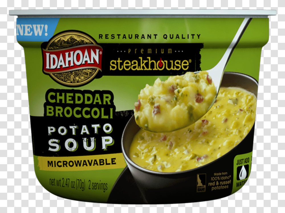 Idahoan Potato Soup Cup, Bowl, Food, Plant, Relish Transparent Png