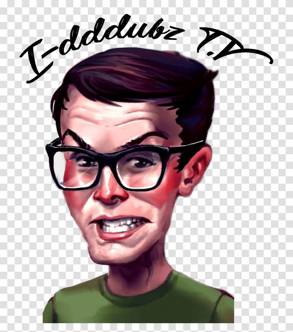 Idddubz Hashtag On Twitter, Glasses, Accessories, Person, Head Transparent Png