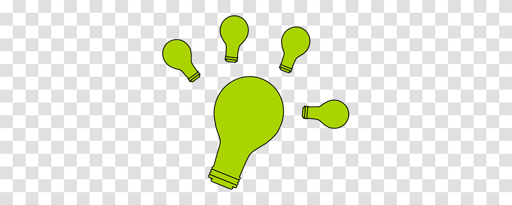 Idea Technology, Light, Lightbulb, Green Transparent Png