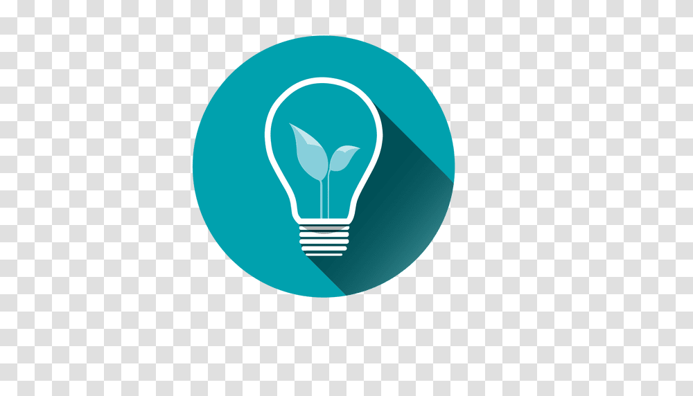 Idea Bubl Circle Icon, Light, Lightbulb Transparent Png