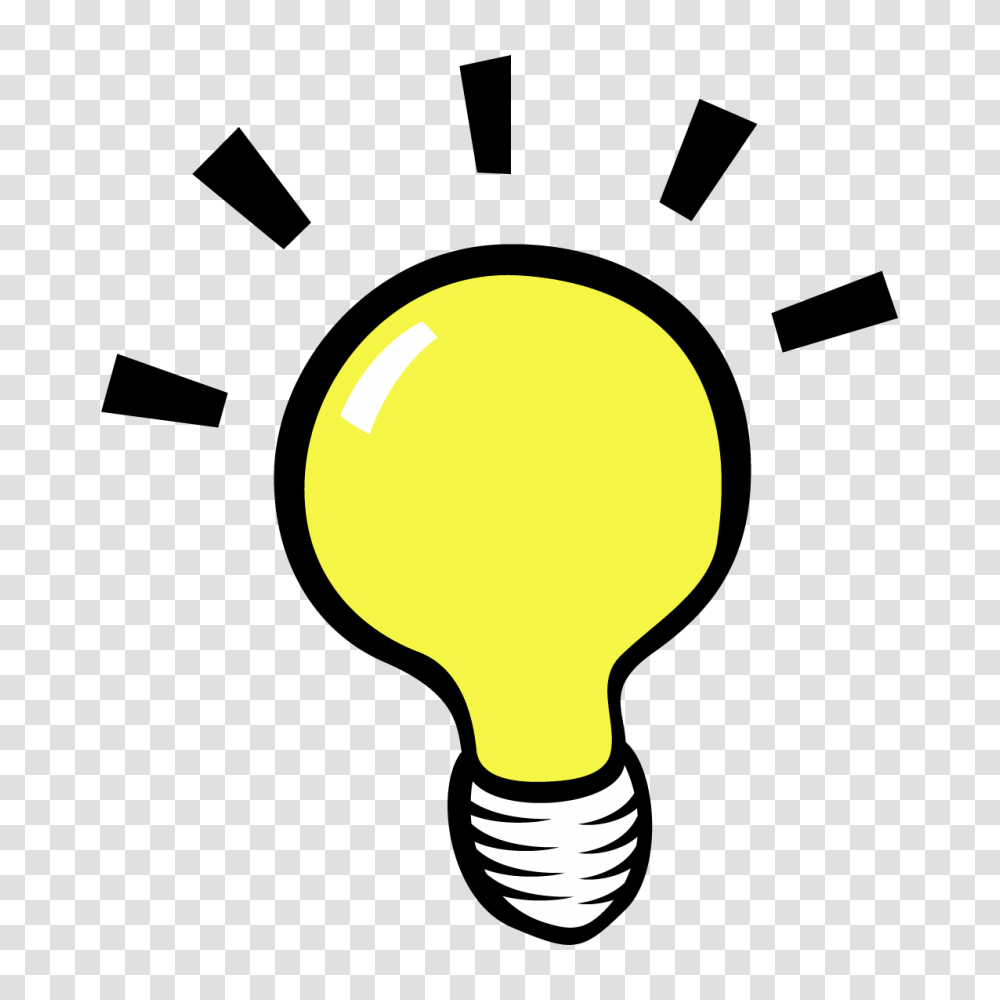 Idea Clip Art, Light, Lightbulb Transparent Png