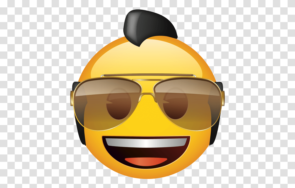 Idea Emoji, Helmet, Sunglasses, Accessories Transparent Png