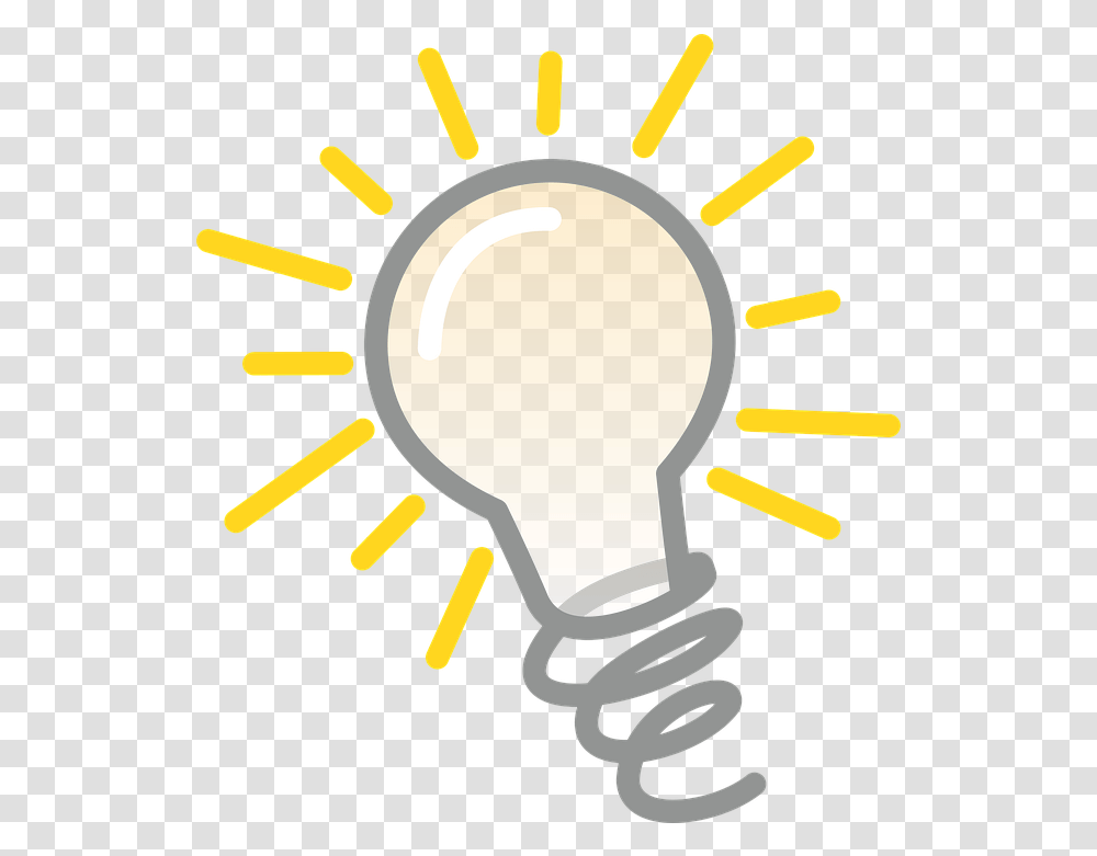 Idea Enlightenment Light Bulb Thought Enlightenment Light Bulb, Lightbulb, Hammer, Tool Transparent Png