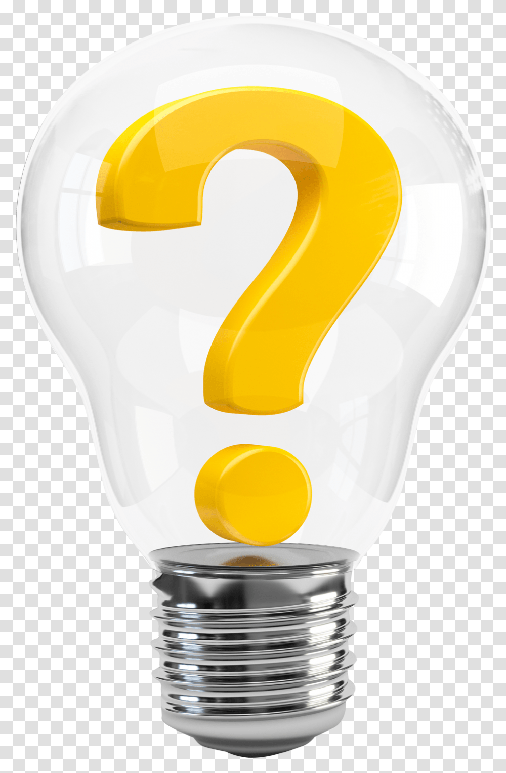 Idea Images Pngpix Light Bulb With Question Mark, Lightbulb, Mixer, Appliance Transparent Png