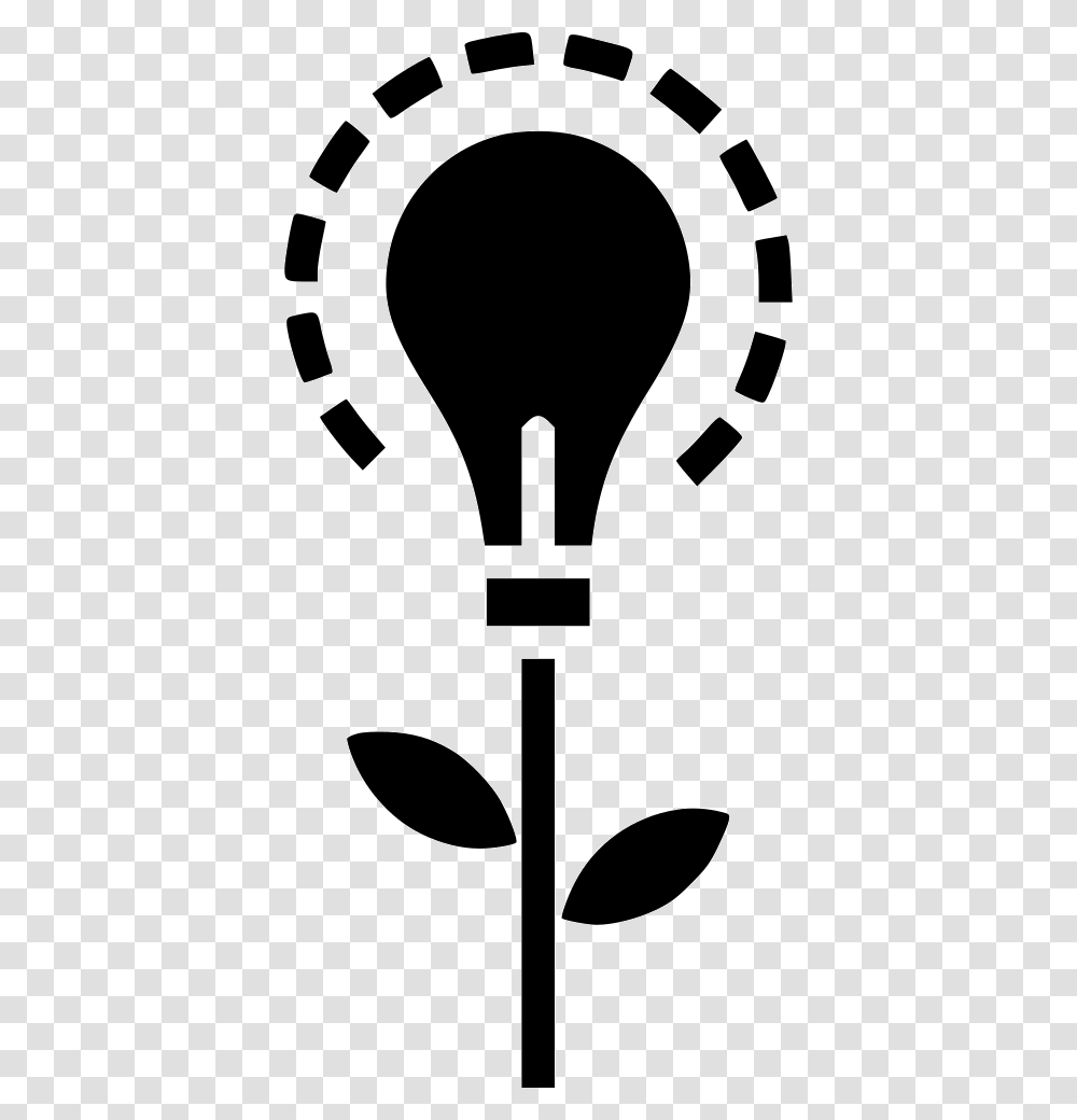Idea Innovation Bulb Invention Startup Boost Svg Bulb Idea Icon, Stencil, Light, Hook Transparent Png