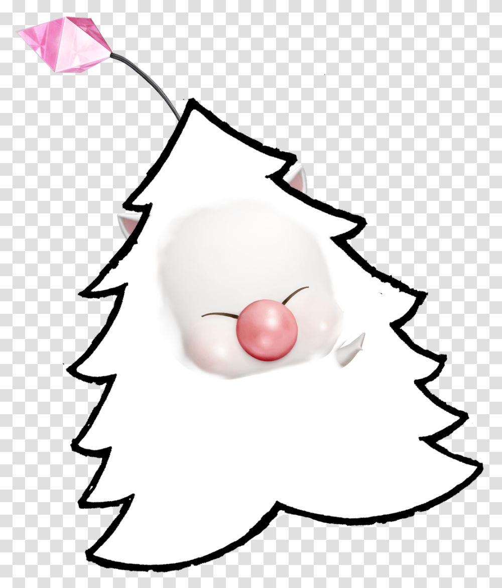 Idea Is Make This Moogle Tree Look Way Cooler Cuter Moogle Ffxiii, Plant, Snowman, Outdoors, Nature Transparent Png