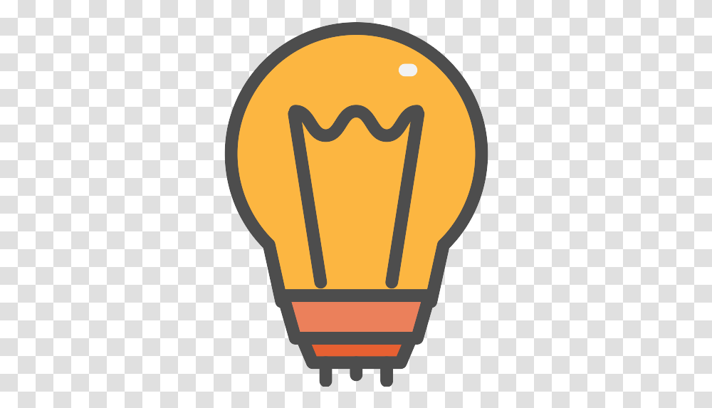 Idea Light Bulb Icon Clip Art, Lightbulb Transparent Png