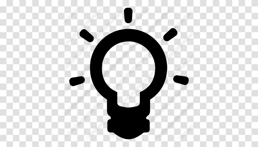 Idea Symbol Of A Lightbulb Outline, Gray, World Of Warcraft Transparent Png