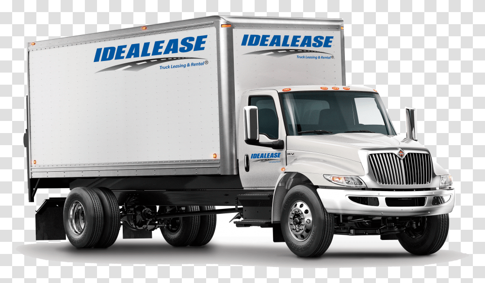 Idealease Box Truck Transparent Png