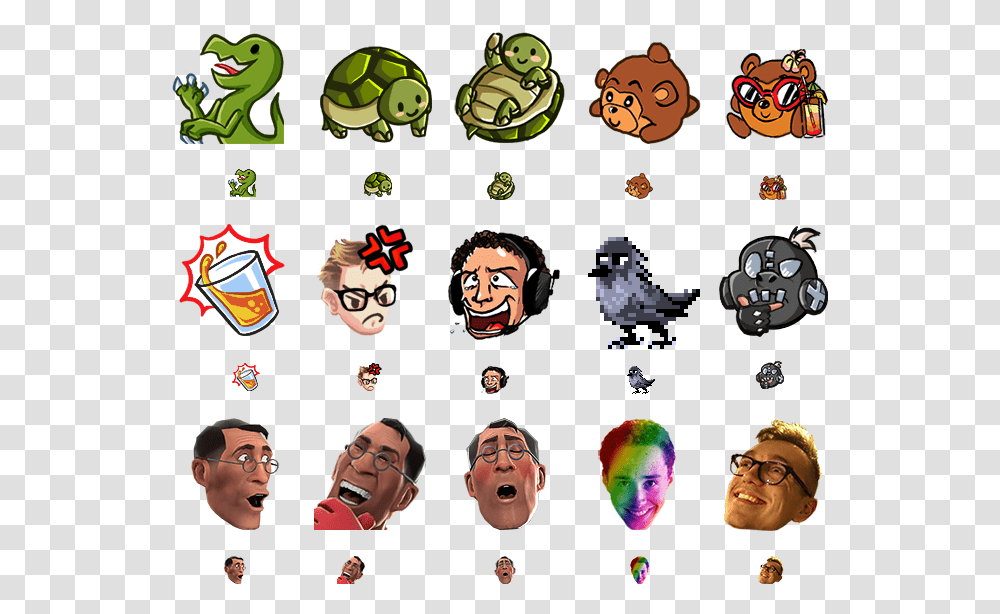 All Twitch Emotes Face Person Glasses Accessories Transparent Png Pngset Com