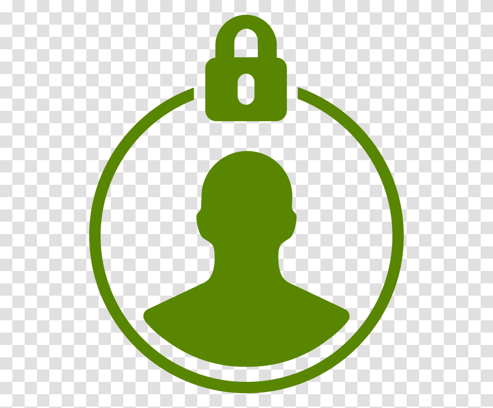 Identity Access And Management Engine Provides Individuals Personally Identifiable Information Icon, Label, Green, Light Transparent Png