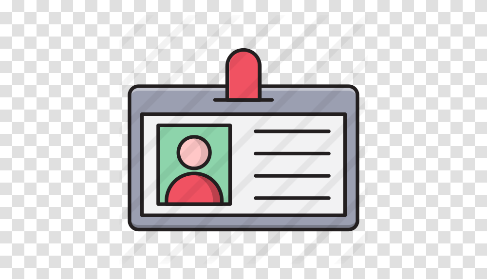 Identity Card Horizontal, Text, Security, Electrical Device Transparent Png