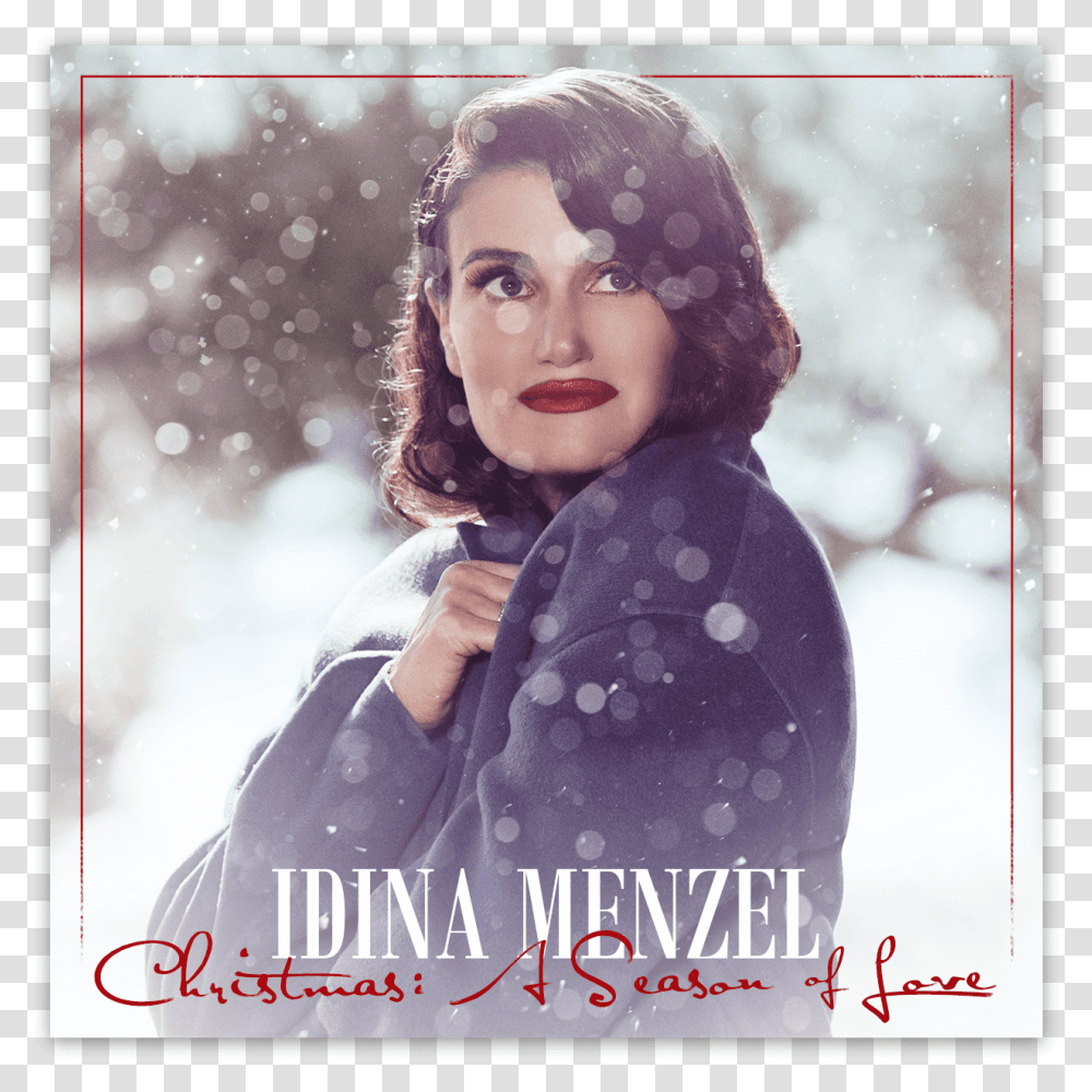 Idina Menzel Christmas A Season Of Love, Nature, Outdoors, Blizzard, Winter Transparent Png
