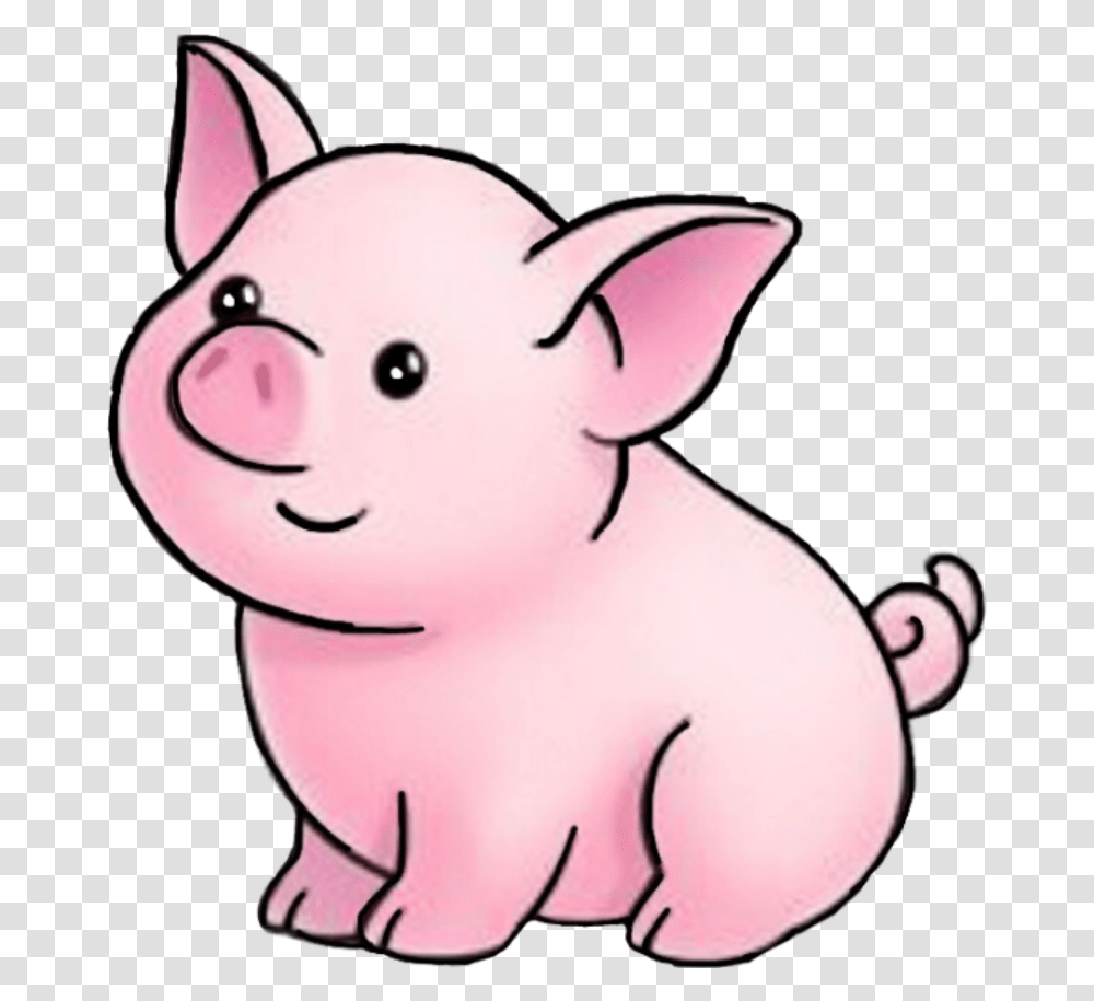 Idkgotbored Piggy Pig Aesthetic Piggies Piggie Imagenes De Cerditos Tiernos, Mammal, Animal, Snowman, Winter Transparent Png