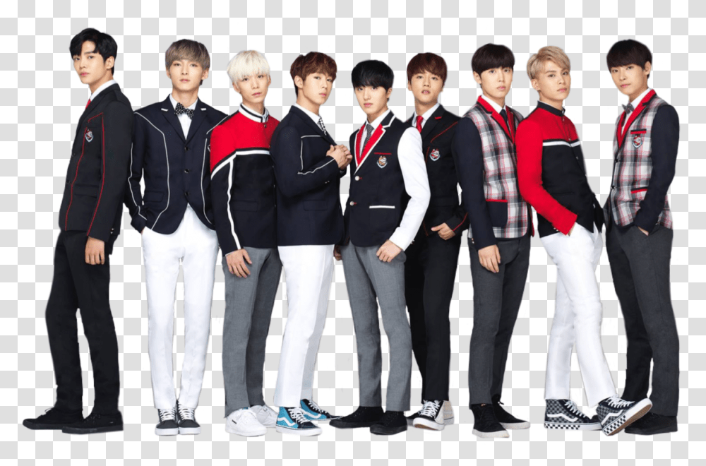 Idol Korea And Kpop Image Korean Male Red School Uniform, Person, Shoe, Suit Transparent Png