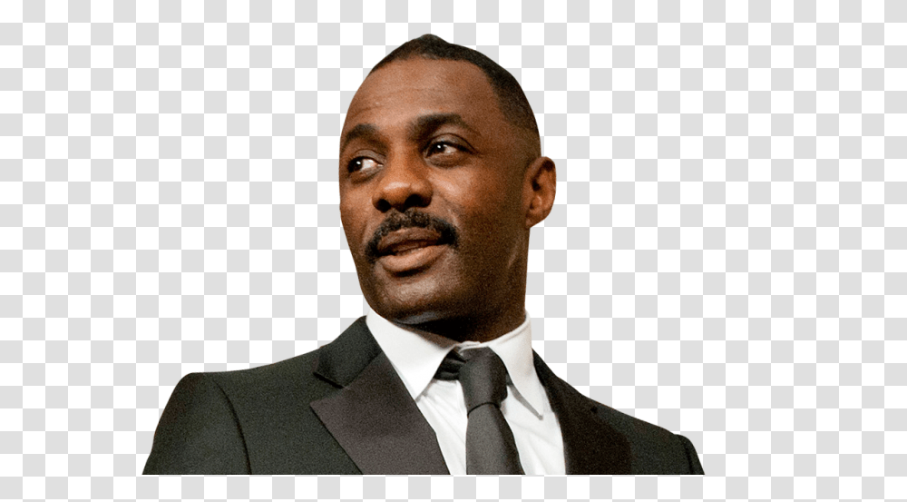 Idris Elba On Prometheus Learning To Box And His Party House, Tie, Accessories, Face, Person Transparent Png