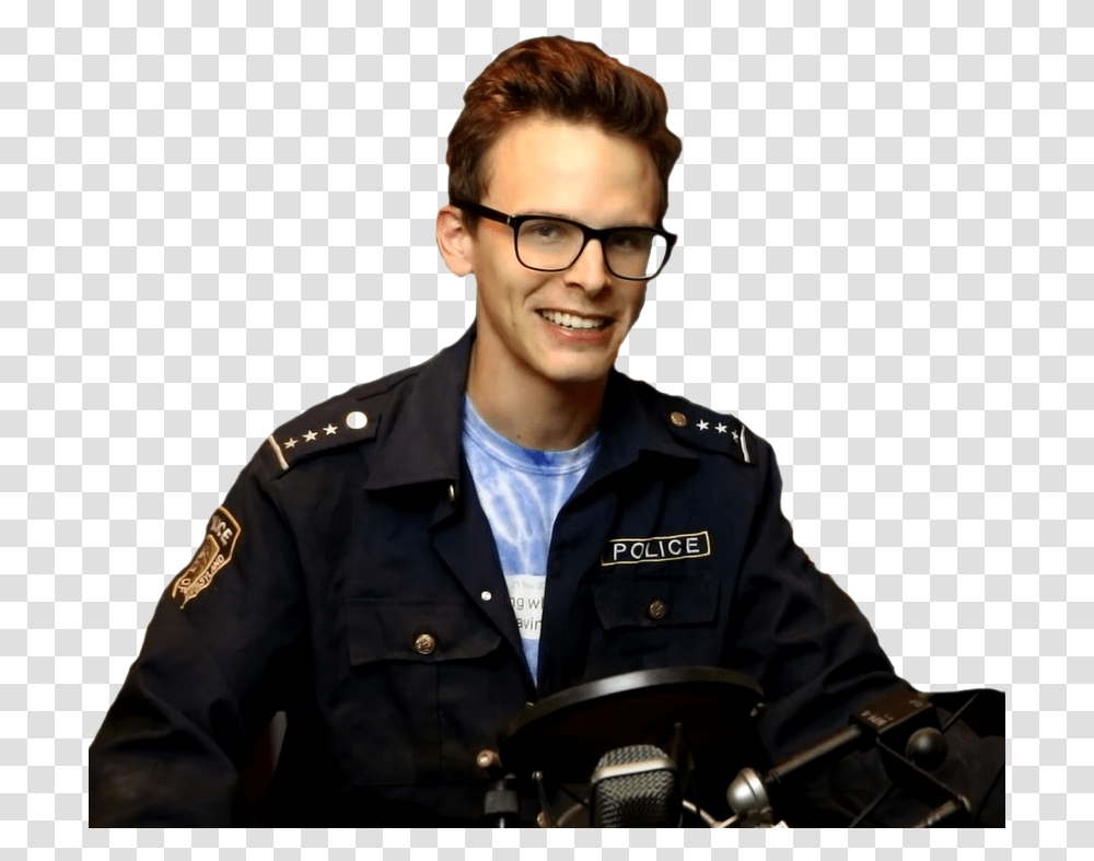 Idubbbztv, Person, Human, Military Uniform, Officer Transparent Png