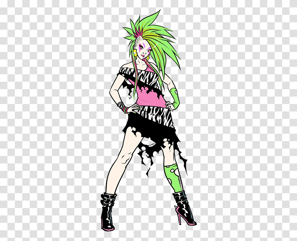 Idw Jem Wikia Jem And The Holograms Idw The Misfits, Comics, Book, Person, Human Transparent Png
