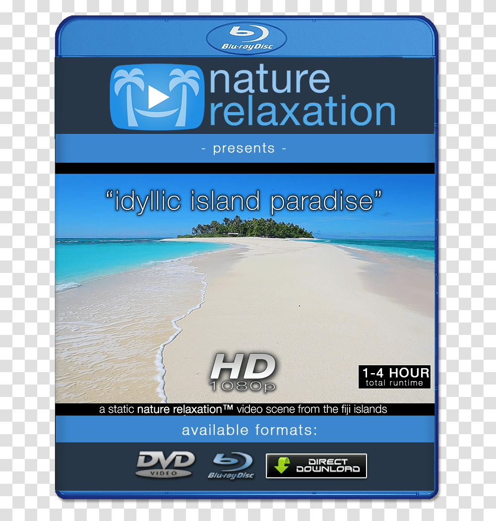 Idyllic Island Beach Blu Ray Disc, Mobile Phone, Electronics, Monitor Transparent Png