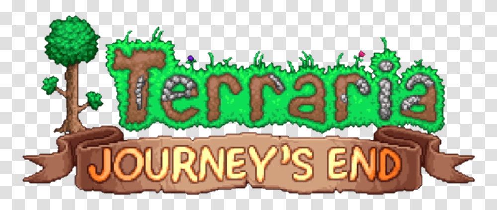 If Anyone Wants To Put This As Their Terraria End Logo, Cake, Dessert, Food, Birthday Cake Transparent Png