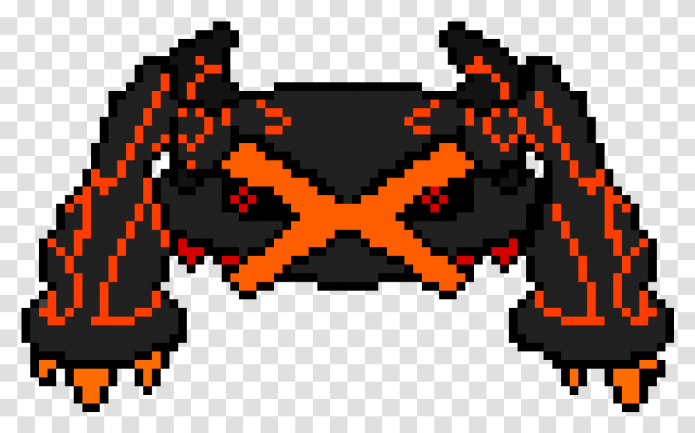 If Metagross Was A Fire Type Metagross Pixel Art, Text, Tie, Accessories, Rug Transparent Png