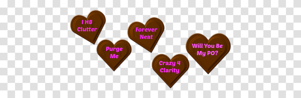 If Professional Organizers Wrote Candy Hearts Girly, Interior Design, Indoors, Light, Text Transparent Png
