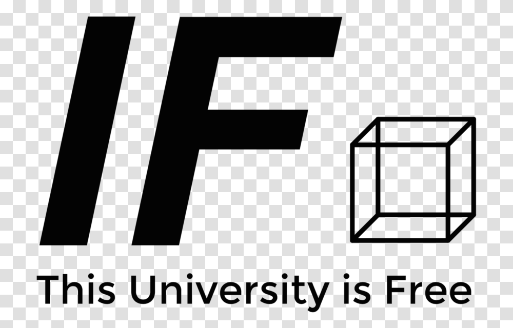 If Project Logo University, Alphabet, Trademark Transparent Png