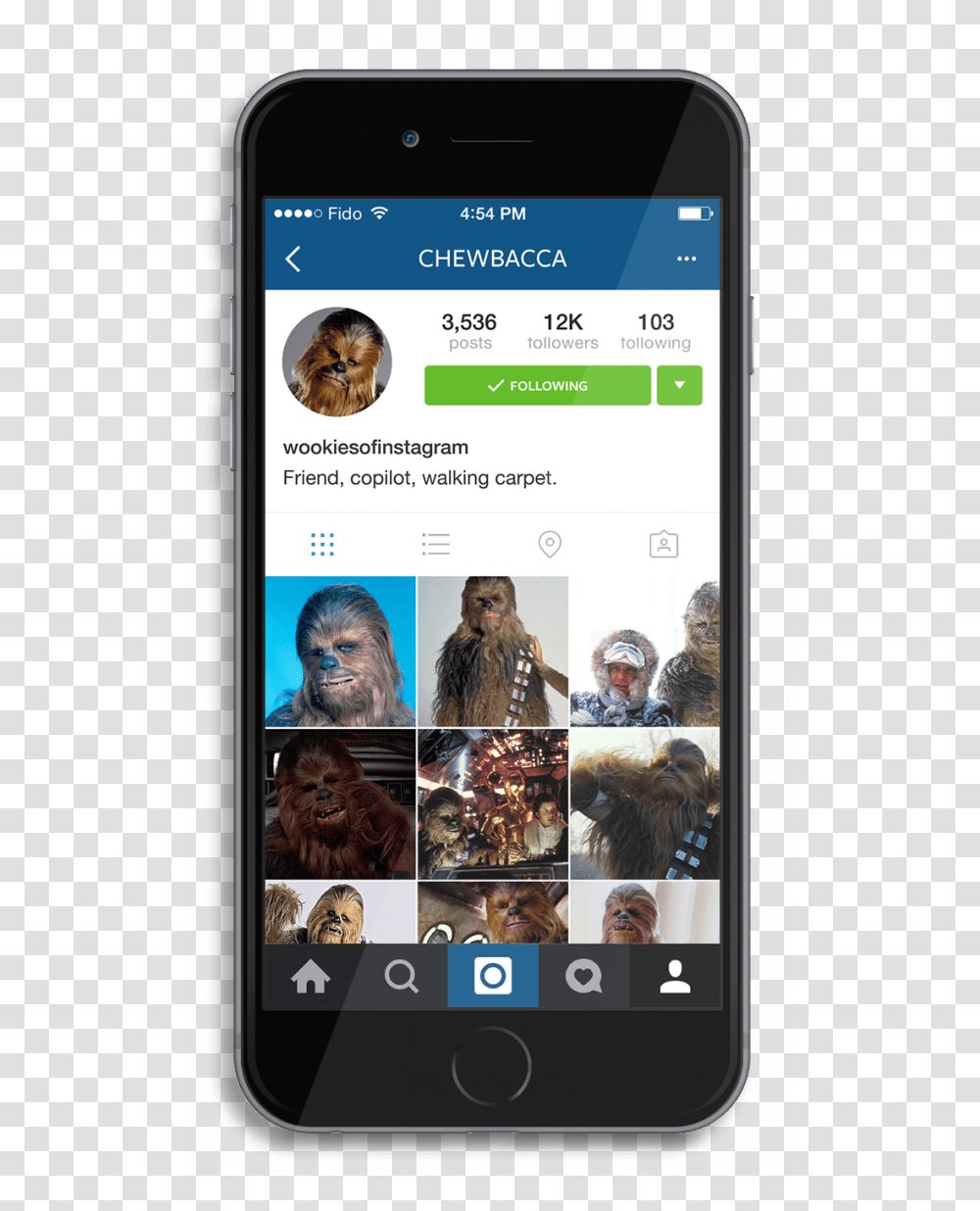 If Star Wars Characters Had Social Media, Mobile Phone, Electronics, Cell Phone, Person Transparent Png