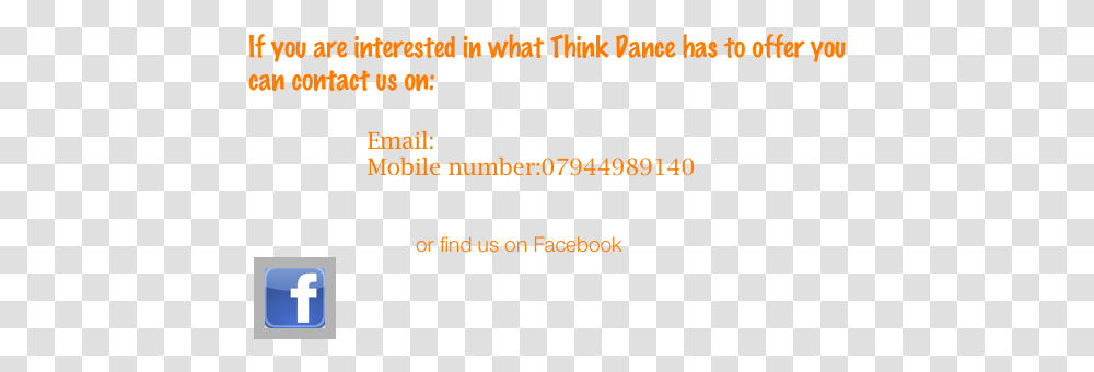 If You Are Interested In What Think Dance Has To Offer, Business Card, Word, Alphabet Transparent Png