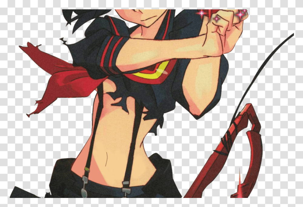 If You Want To Be A Hero You Need To Have Dreams Ryuko Matoi, Comics, Book, Manga, Person Transparent Png