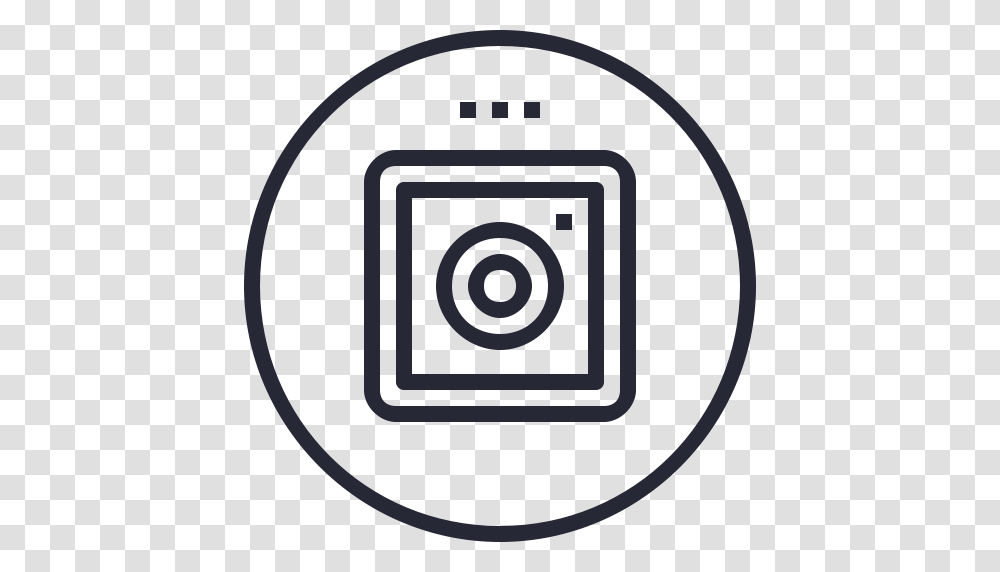 Ig Icon Free Of Social Media Icons, Spiral, Coil, Electronics, Rotor Transparent Png