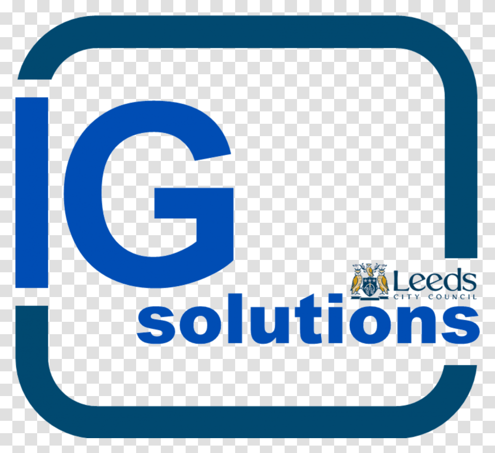 Ig Solutions Official Logo Leeds City Council, Number, Label Transparent Png