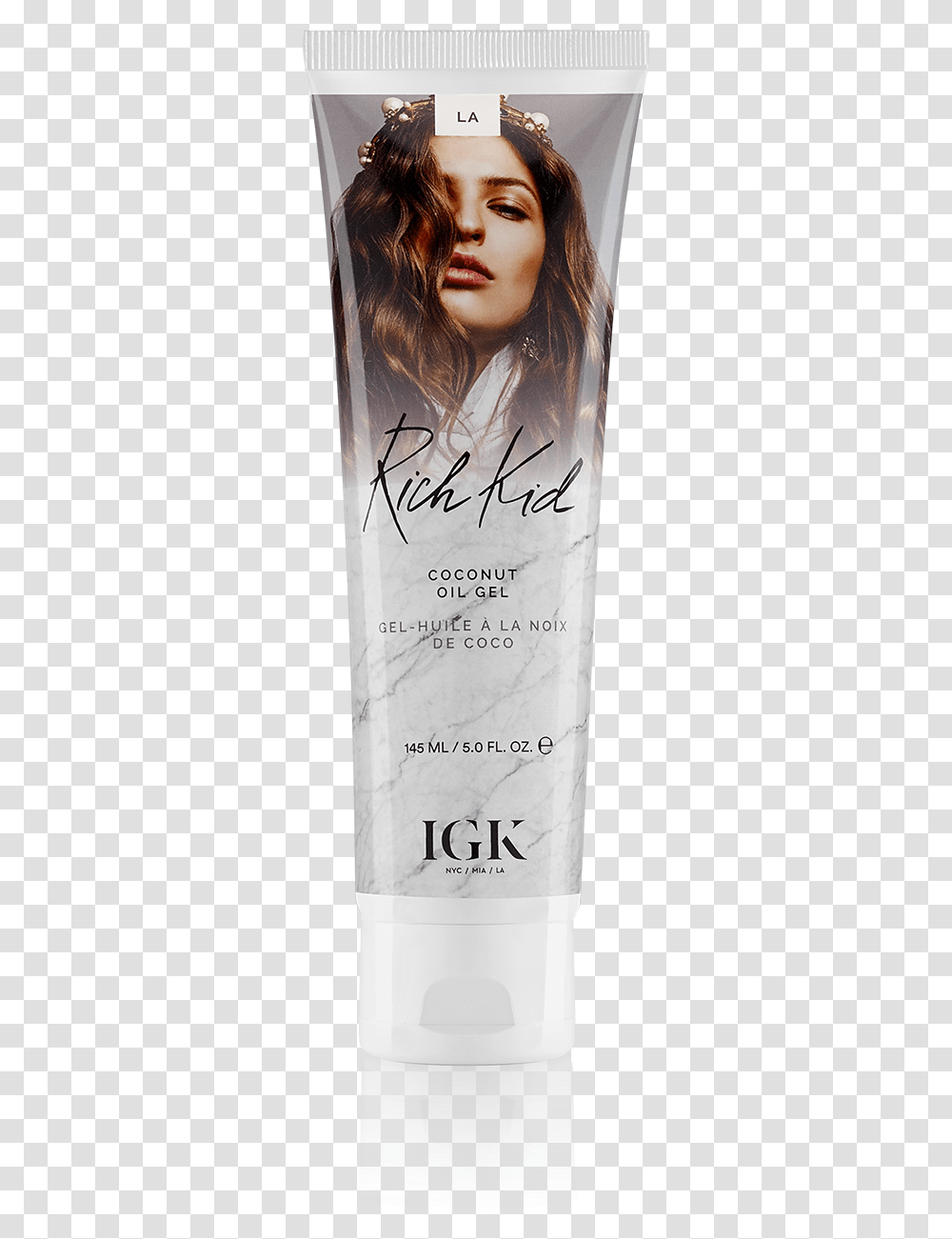 Igk Rich Kid Coconut Oil Gel, Person, Human, Handwriting Transparent Png