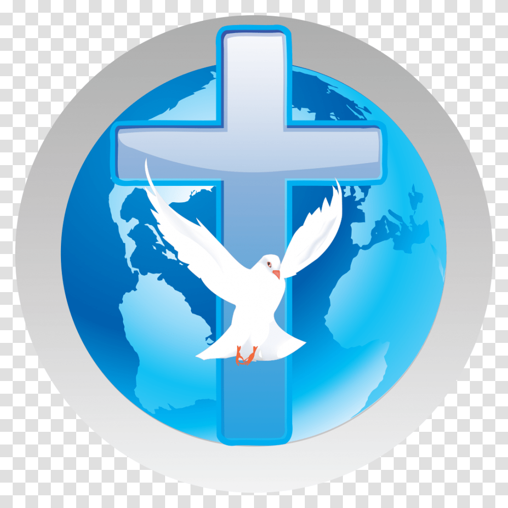 Iglesia Evanglica Pentecostal De Brisbane Logo Para Iglesia Evangelica, Bird, Animal, Dove Transparent Png