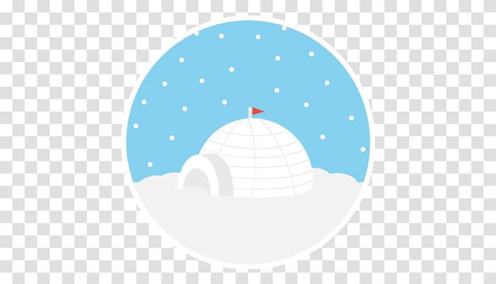 Igloo Icon Circle, Nature, Outdoors, Snow, Sphere Transparent Png