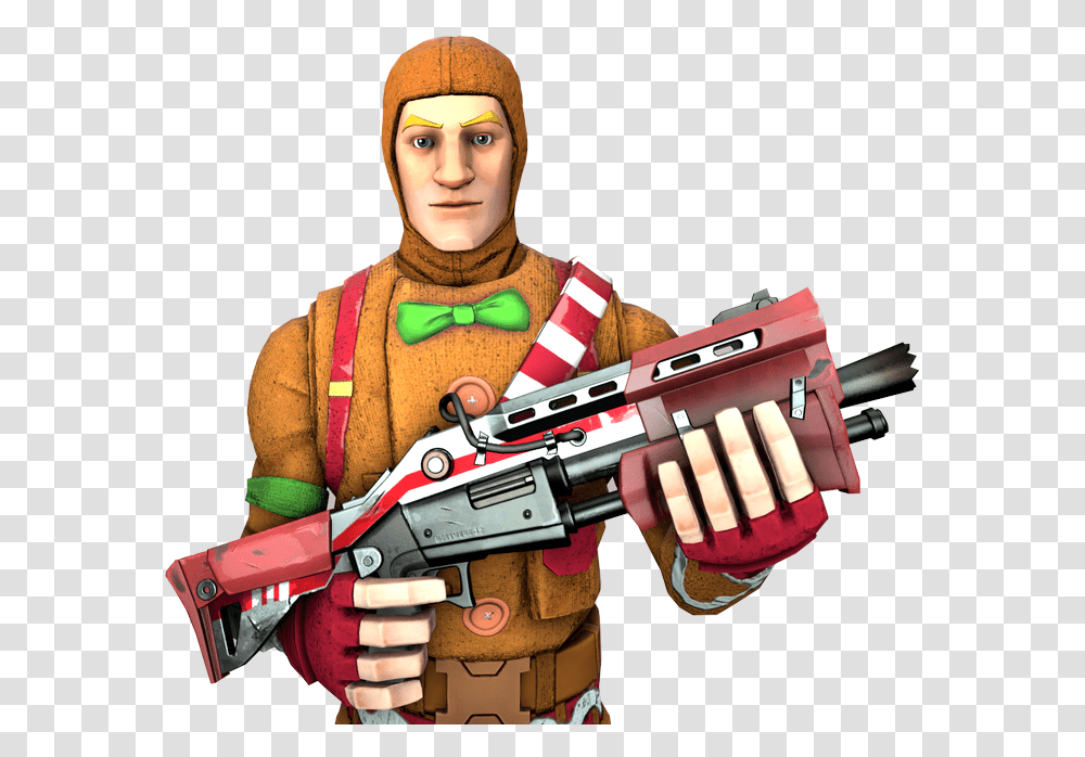 Ignore Hashtags Faders Render Fortnite, Gun, Weapon, Weaponry, Person Transparent Png