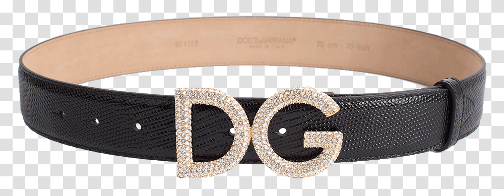 Iguana Dg Crystal Logo Belt Dolce And Gabbana, Accessories, Accessory, Buckle Transparent Png