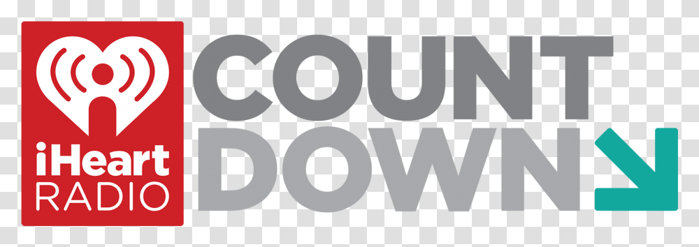 Iheartradio Countdown Logo, Word, Alphabet Transparent Png